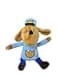 MerryMakers Dog Man Soft Plush Toy 95Inch from Dav Pilkeys Dog Man Graphic Novel Book Series