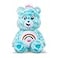 Basic Fun Care Bears 14 Sweet Serenity Bear Medium Size Plush Sensory Toy Emotional Support Plushie Ages 4