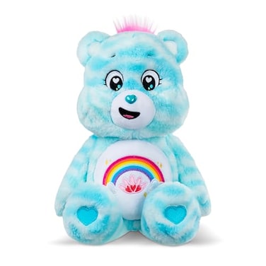 Basic Fun Care Bears 14 Sweet Serenity Bear Medium Size Plush Sensory Toy Emotional Support Plushie Ages 4