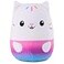 GUND Gabbys Dollhouse Official Cakey Cat Squishy Plush Toy Cat Stuffed Animal Squishy Toys for Ages 1 Up White 8