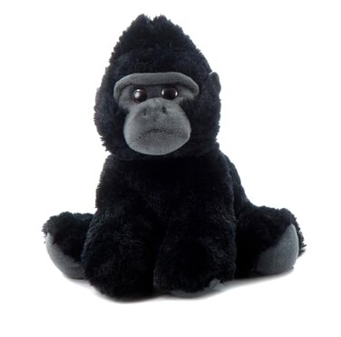 The Petting Zoo Gorilla Stuffed Animal Gifts for Kids Wild Onez Zoo Animals Gorilla Plush Toy 9 inches
