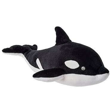Mary Meyer Stuffed Animal Smootheez PillowSoft Toy 8Inches Orca Whale