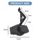 XISTEST Hobby Action Base Model Stand Hobby Display Stand Compatible with Gundam HG RG 1144 Scale Figure Models Black 2pcs