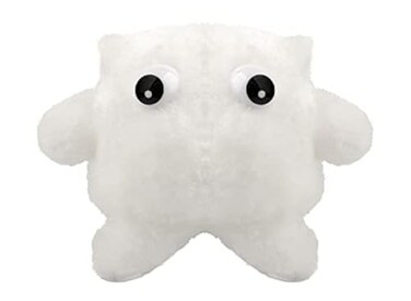 GIANT MICROBES White Blood Cell Plush Lab Tech Hematology Gifts Leukemia Gift Phlebotomy Essentials Leukemia Awareness Get Well Gifts Sick Care Packages Science Gift Nurse Care Package