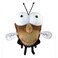 MerryMakers Fly Guy Plush Toy 8Inch Brown