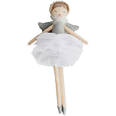 MON AMI 15Inch Angel Stuffed Doll Soft Plush Doll for Cuddling Play Elegant Room Dcor for Kids of All Ages Ideal for Nursery Dcor Gifting