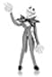 illuOKey Jack Skellington Plush Doll Nightmare Before Christmas Toys 20 Inches Pumpkin King Plush Stuffed Baby Dolls Black