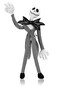 illuOKey Jack Skellington Plush Doll Nightmare Before Christmas Toys 20 Inches Pumpkin King Plush Stuffed Baby Dolls Black