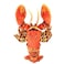 Ruzucoda Realistic Stuffed Lobster Cute Dolls Plush Animal Toys Red 12 Inches
