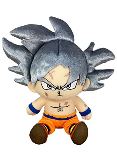 Great Eastern Dragon Ball Super Goku Ultra Instinct Sitting Plush 7