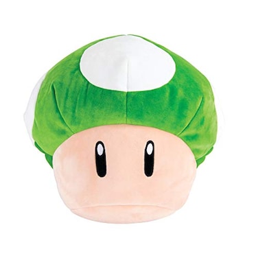 Club Mocchi Mocchi Nintendo Super Mario Plush 1Up Mushroom Plushie Collectible Squishy Plushies 15 Inch