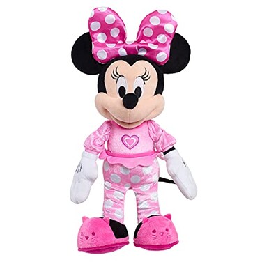 MINNIE Minnie Mouse Happy Helpers Singing Plush Officially Licensed Kids Toys for Ages 3 Up by Just Play