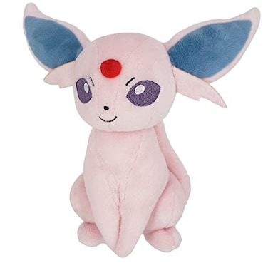 Sanei PP121 Pokemon All Star Collection Espeon Plush Brown