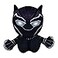 Bleacher Creatures Marvel Black Panther 8 Kuricha Sitting Plush Soft Chibi Inspired Toy