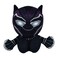 Bleacher Creatures Marvel Black Panther 8 Kuricha Sitting Plush Soft Chibi Inspired Toy