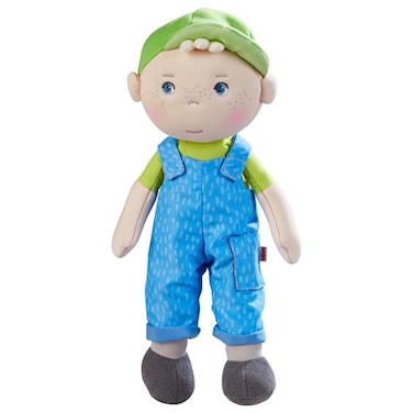 HABA Snug Up Till 10 Soft Doll Machine Washable Baby Boy Doll Perfect Snuggly Toddler Plush Figure for 18 Months and Up