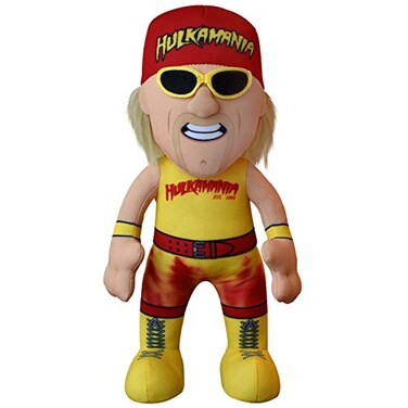 Bleacher Creatures WWE Hulk Hogan 10 Plush Figure A Wrestling Superstar for Play or Display