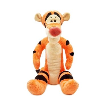 Disney Store Official Tigger Medium Soft Toy for Kids Cuddly Character with Fuzzy Texture and Embroidered Details Floppy Tail Disney Plushy Suitable for All Ages