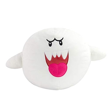Club Mocchi Mocchi Nintendo Super Mario Plush Boo Plushie Collectible Squishy Plushies 15 Inch