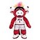 Bleacher Creatures Chicago Bulls Benny The Bull 10 Plush Figure A Mascot for Play or Display