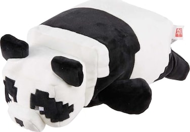 Mattel Minecraft Plush Panda 12inch Stuffed Animal Figure Floppy Soft Doll Inspired by Video Game Character Collectible Toy