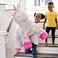 Animal Adventure Sqoosh2Poof Giant Cuddly Ultra Soft Plush Stuffed Animal with Bonus Interactive Surprise 44 Llamacorn
