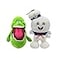 SANERBA Stay Puft Marshmallow Man Plush Toys Slimer Cute Ghost Stuffed Doll Toys for Kids AStay Puft Marshmallow ManSlimer 23CM