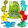 Naturally KIDS Stuffed Animal Toddler Gifts for Boys Girls Plush Dinosaur Toys Set 6