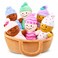 Qpewep Basket Plush Baby Dolls Soft Multicultural Sensory Babies Toy Set 6 Piece Interchangeable Clothes Stuffed Plush Figures for All Ages Easter Gift