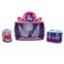 Squishville by Original Squishmallows Rock and Roller Disco Playset Includes 2Inch Danya The Bunny Plush Roller Skates DJ Booth and Skating Rink Playscene Toys for Kids