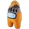 P.M.I. Among Us Orange Knighted Knight Plush 12 Soft Stuffed Figure Online Game