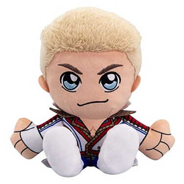Bleacher Creatures WWE Cody Rhodes 8 Kuricha Sitting Plush Soft Chibi Inspired Toy