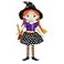 June Garden 16 Enchanted Garden Witch Doll Lydia Plush Stuffed Soft Girl Doll Purple Outfit