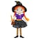 June Garden 16 Enchanted Garden Witch Doll Lydia Plush Stuffed Soft Girl Doll Purple Outfit