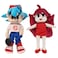 Leobbyli Friday Nigh Funki Plush 2 Pcs MerchCute Plush Toys for Children99 Inch BoyfriendGirlfriend