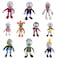 JHESAO 10 PCS Plants and Zombies PVZ Plush Toys Normal Gray Zombies Plushies Soft Dolls New