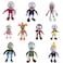 JHESAO 10 PCS Plants and Zombies PVZ Plush Toys Normal Gray Zombies Plushies Soft Dolls New
