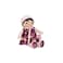 Kaloo Tendresse My First Fabric Doll Violette 10 Tall Cuddling with Plush Figure Toys Machine Washable Safe for Babies Heirloom Quality Rich Textures Personalized Touch
