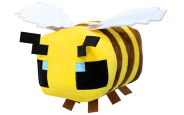 XSLWAN Bee Plush 8in Character Dolls Soft Collectible Gift for Fans Age 3 and Older