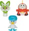 Pok&Atilde;mon Pokmon Paldea First Partner Plush 3 Pack 8Inch Pokmon Plush of Fuecoco Quaxly and Sprigatito