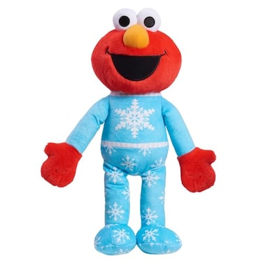 Just Play Sesame Street Holiday 15inch Large Plush Elmo Stuffed Animal Red Super Soft Plush