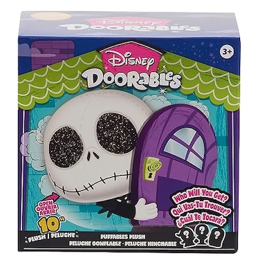 Disney Doorables Puffables Tim Burtons The Nightmare Before Christmas 10inch Plush Styles May Vary Officially Licensed Kids Toys for Ages 3 Up