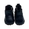 niannyyhouse Leather Shoes Length 55cm Suitable for 16 BJD 8in 20cm Plush Doll Black