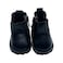 niannyyhouse Leather Shoes Length 55cm Suitable for 16 BJD 8in 20cm Plush Doll Black