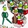 Dragon BaBa 126 Christmas Monster Plush Toy Christmas Stuffed Figures Doll for Kids and Christmas Tree Home DecorationsGreen