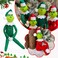 Dragon BaBa 126 Christmas Monster Plush Toy Christmas Stuffed Figures Doll for Kids and Christmas Tree Home DecorationsGreen