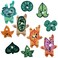 Nadou 39 Korok Plush4 Pcs Koroks Toys with 10 Different Replacement FaceYahaha Stuffed Animals Cute Game Merch Action FiguresGifts for Game Fans Kids Adults