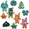 Nadou 39 Korok Plush4 Pcs Koroks Toys with 10 Different Replacement FaceYahaha Stuffed Animals Cute Game Merch Action FiguresGifts for Game Fans Kids Adults
