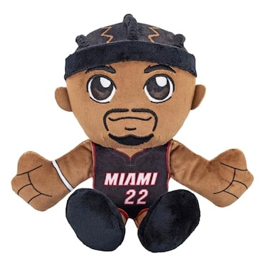 Bleacher Creatures Miami Heat Jimmy Butler 8 NBA Kuricha Sitting Plush Soft Chibi Inspired NBA Superstar
