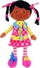Snuggle Stuffs Sugar Snap Plush Learn to Dress Doll for Toddlers 15 for 2 Year Old Girl Montessori